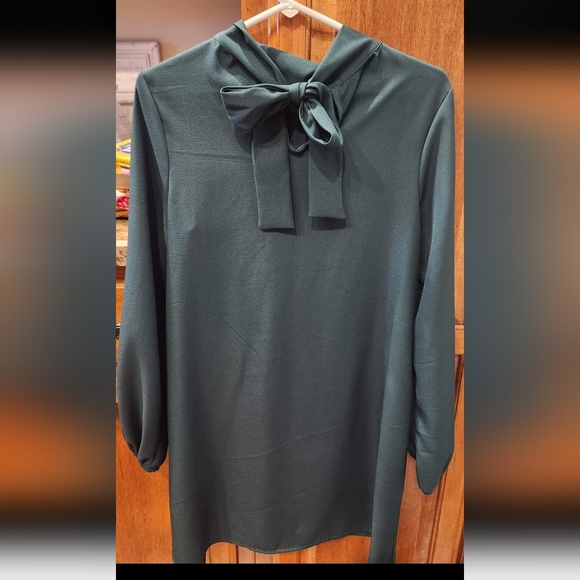 Boutique Dress hunter green - Picture 1 of 2